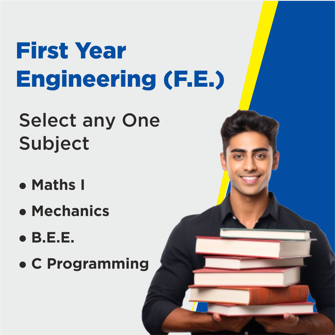 First Year Engineering - Sem I Subject (Any One)