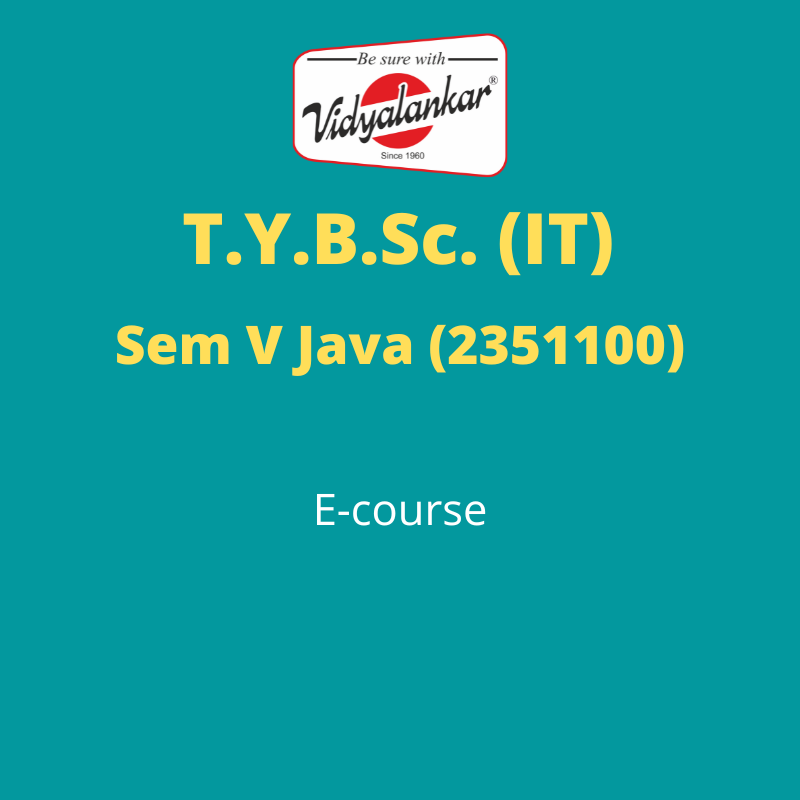 Enterprise Java (Java) Sem V