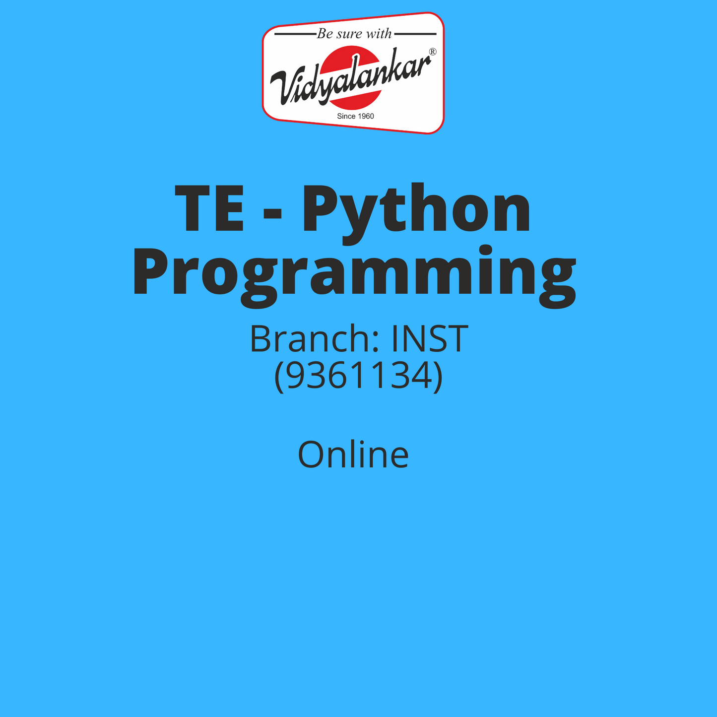 Python Programming