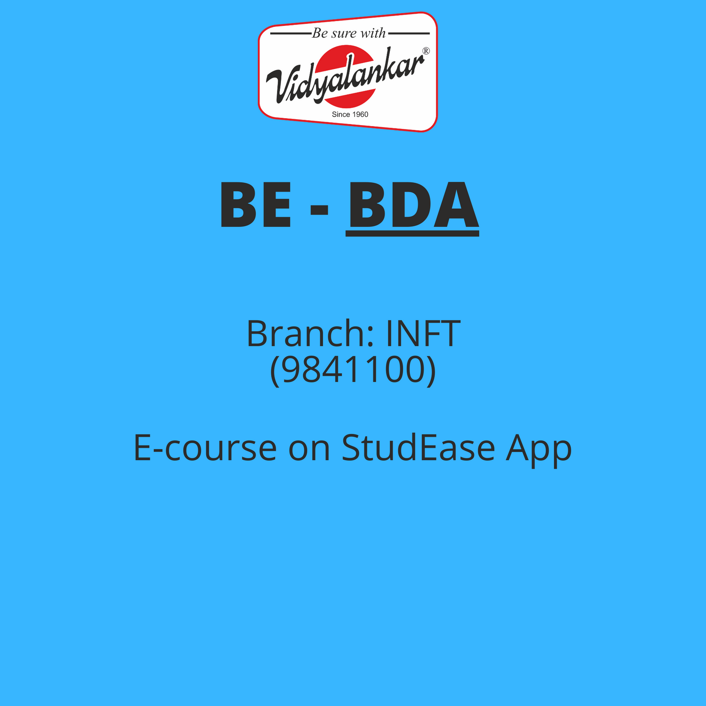Big Data Analytics (BDA)