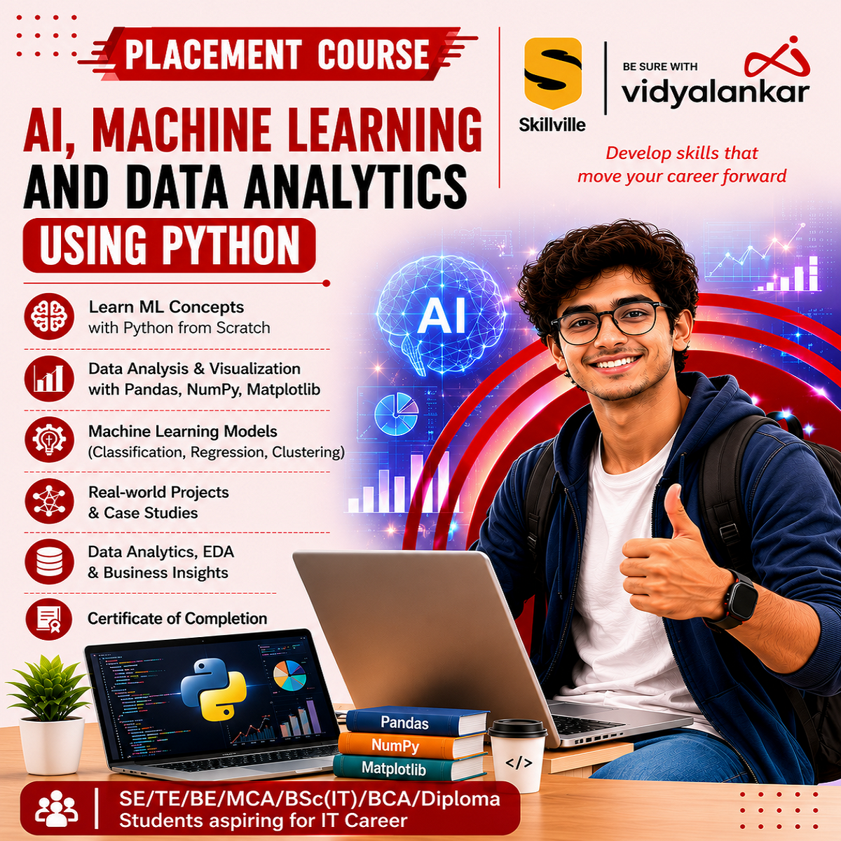 AI, Machine Learning & Data Analytics Using Python