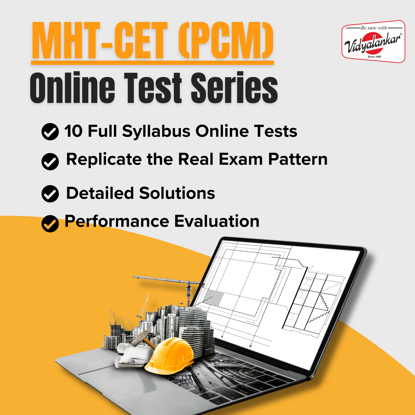 MHT-CET 2025 (PCM) Online Test Series