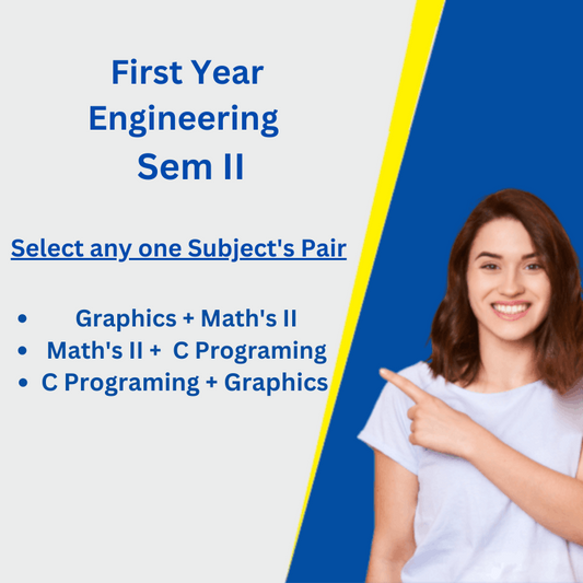 First Year Engineering Sem. II - Select any one Subject's Pair