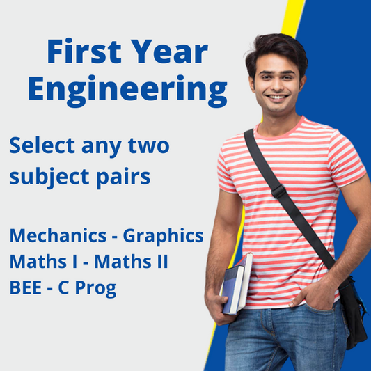 First Year Engineering - Two Subject Pairs